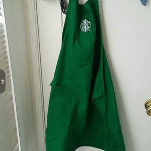 halloween starbucks apron